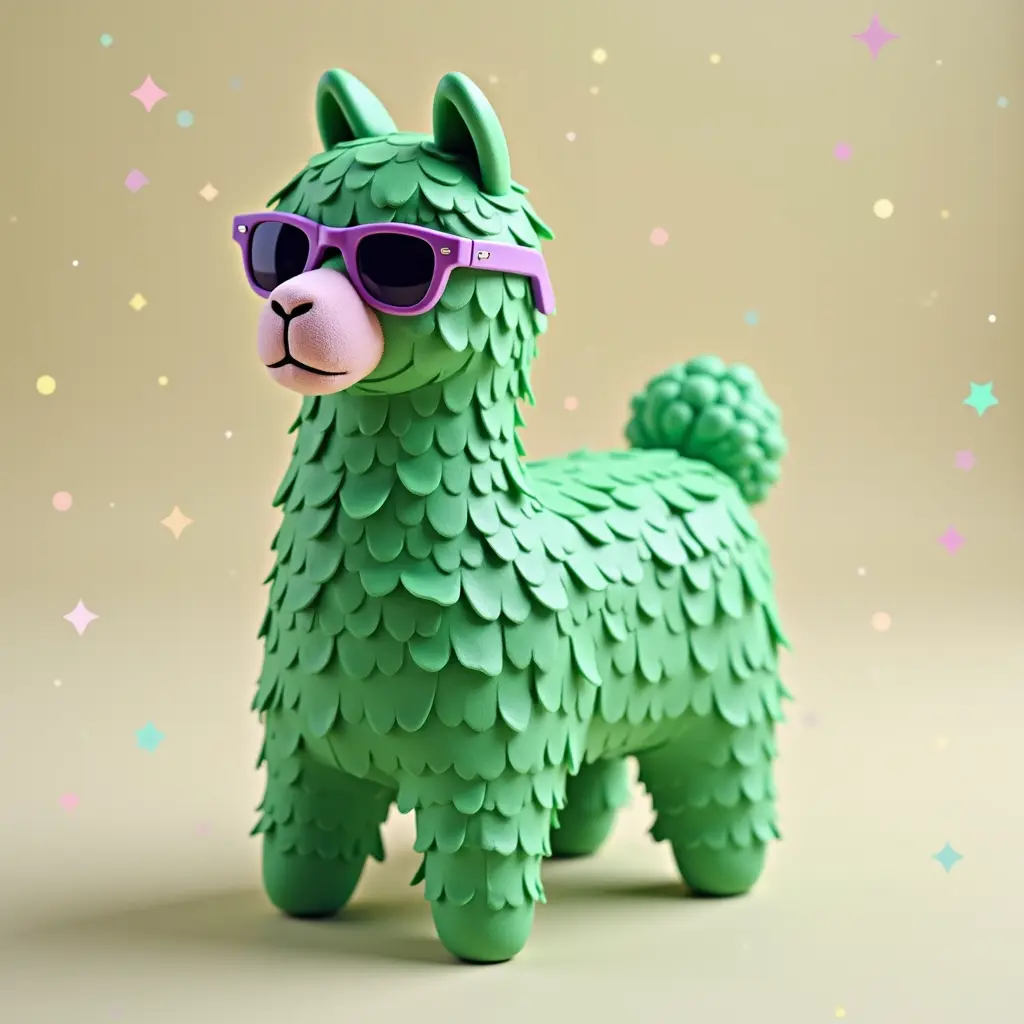 Colorful pinata background